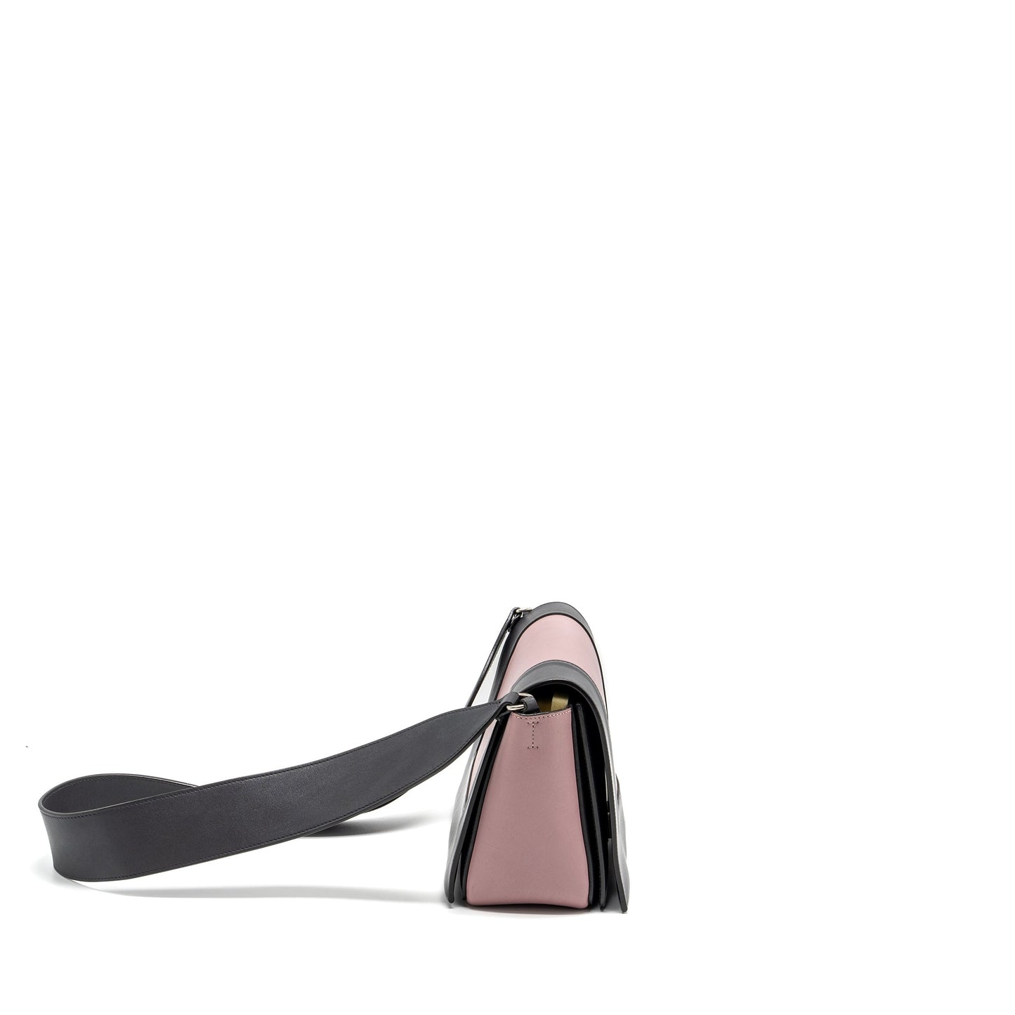 Celine Frame Bag Calfskin Pink/Grey SHW