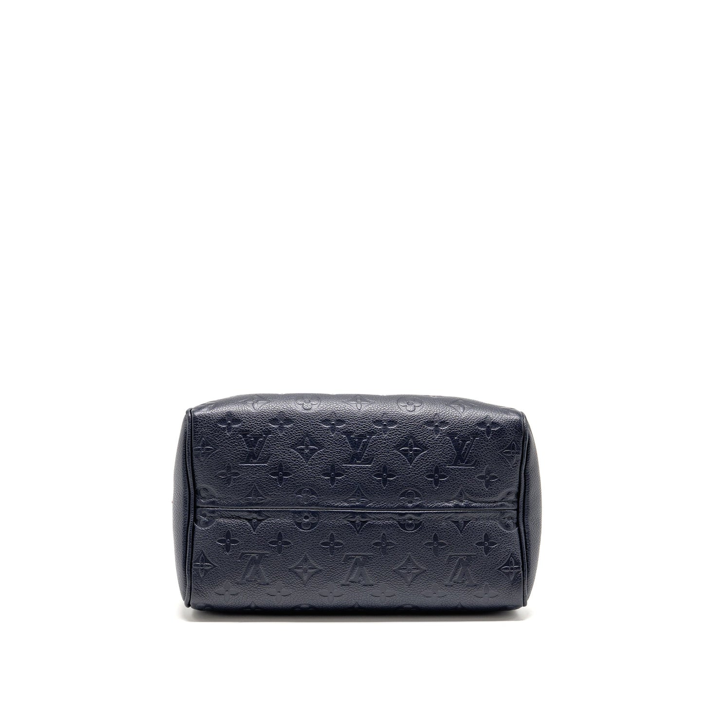 Louis Vuitton Speedy 25 Bandouliere Monogram Empreinte Navy / Red GHW