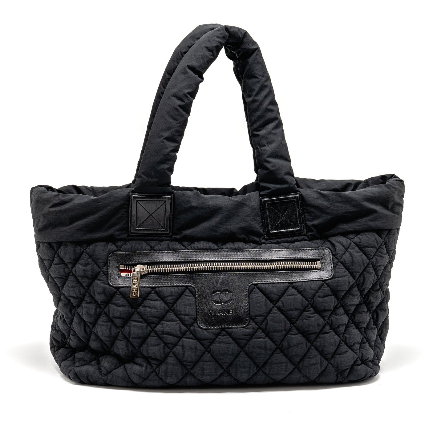 Chanel Cocoon Travel Tote bag Nylon/Canvas Black SHW