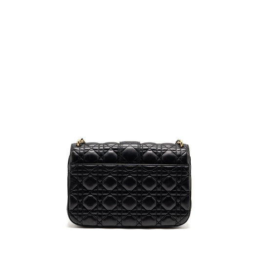 Dior Miss Dior Flap Bag Lambskin Black LGHW