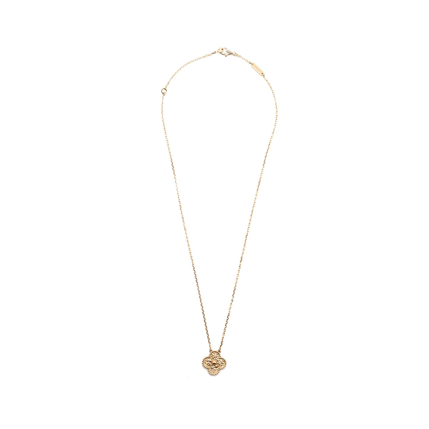 Van Cleef & Arpels Vintage Alhambra Pendant Rose Gold
