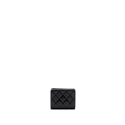 Chanel 24C 31 card holder shiny calfskin black LGHW (microchip)