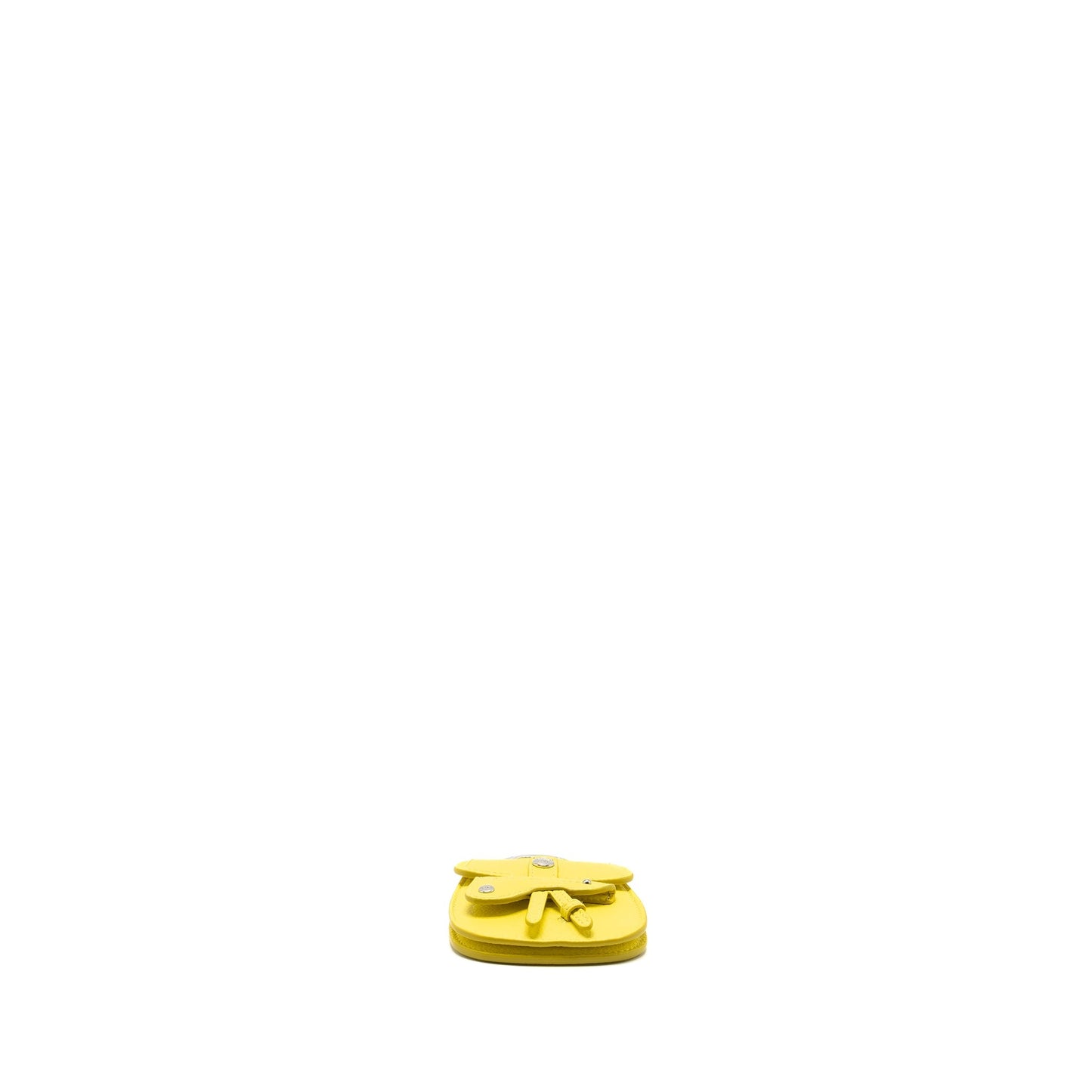 Luxury Dior Saddle Coin Pouch/Bag Charm Yellow SHW