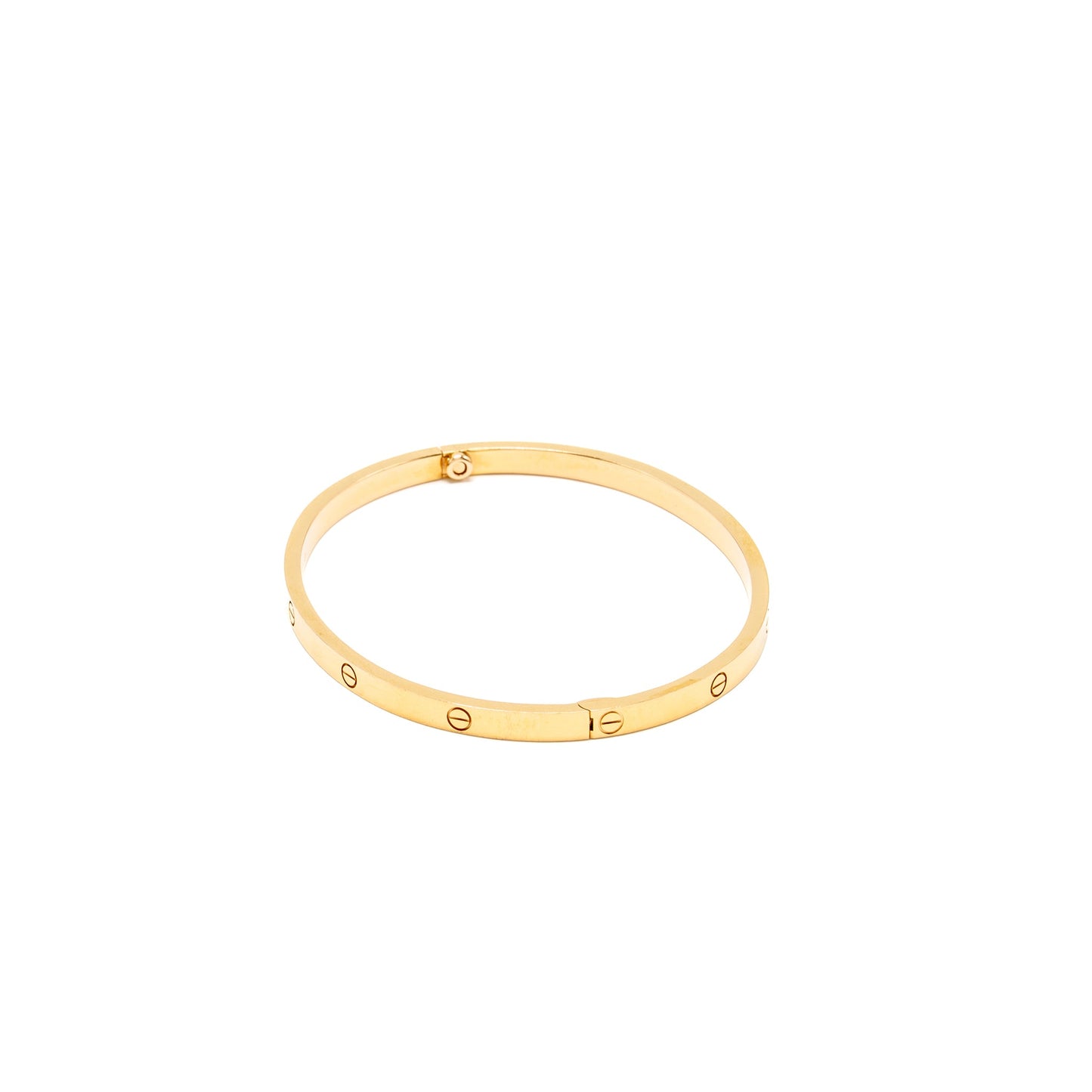 Cartier Size 18 Love Bracelet Small Model, Rose Gold