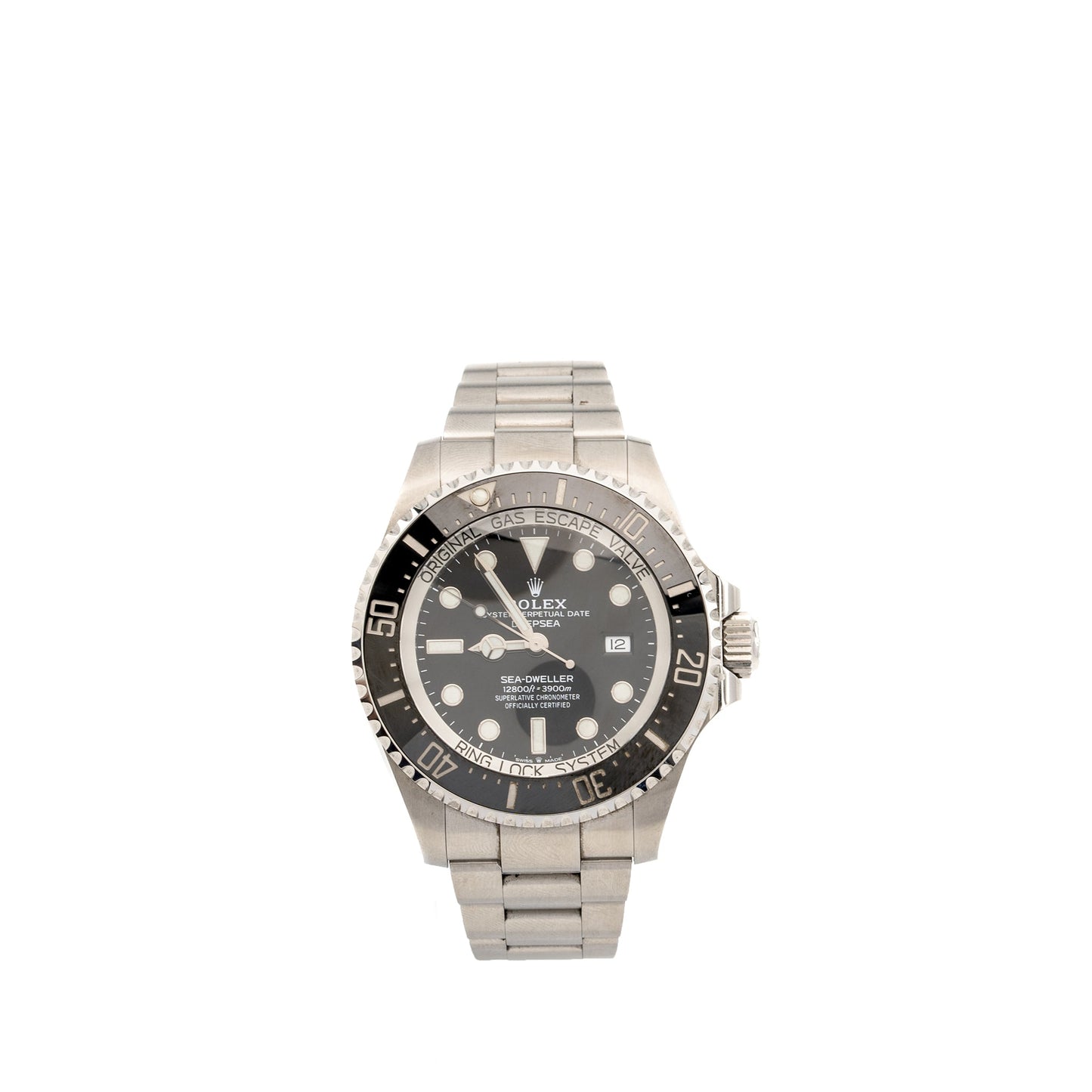 ROLEX SEA-DWELLER DEEPSEA 44MM STAINLESS STEEL BLACK DIAL MODEL: 126660