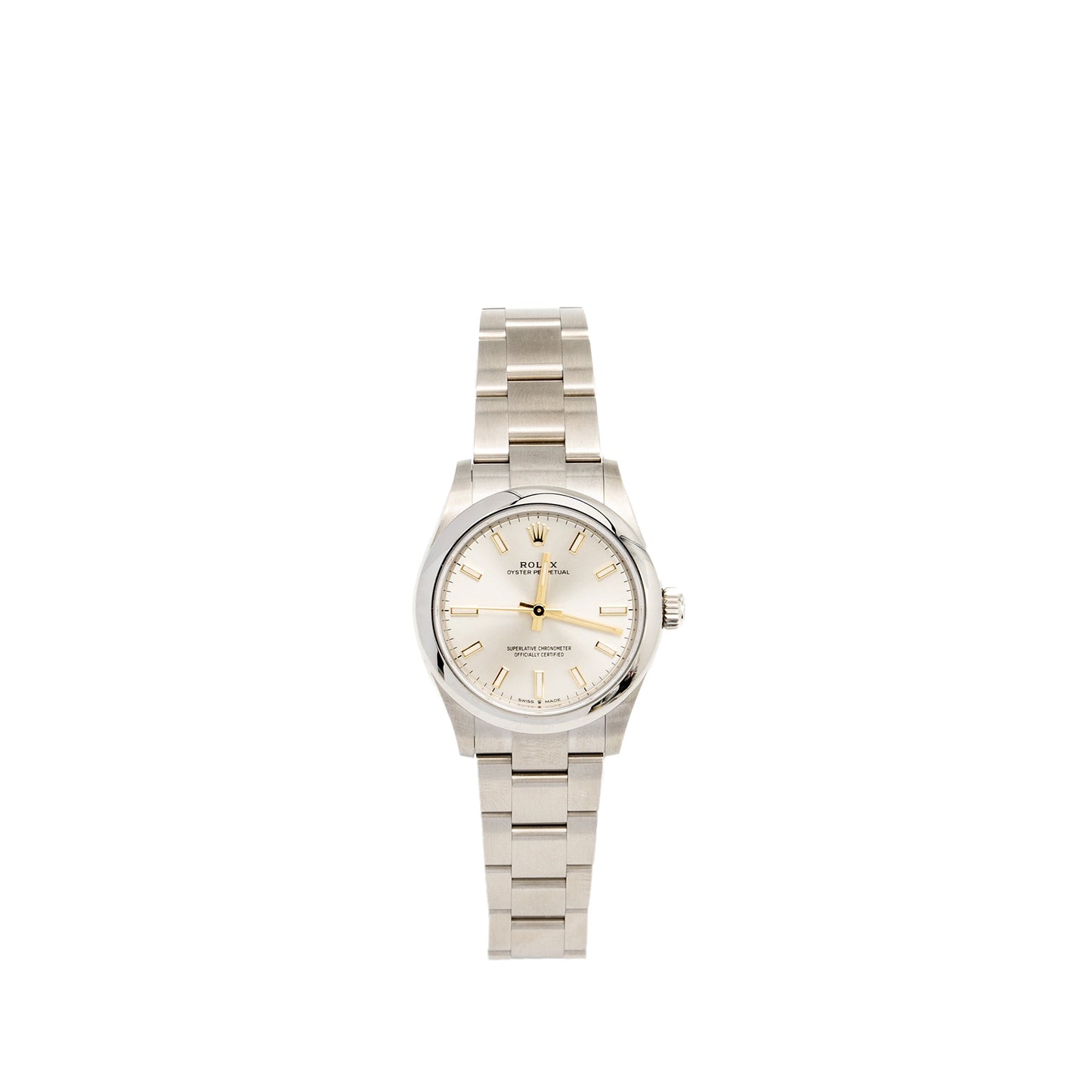 Rolex Oyster Perpetual 31 Oystersteel Silver Dial Oyster Bracelet Model:277200