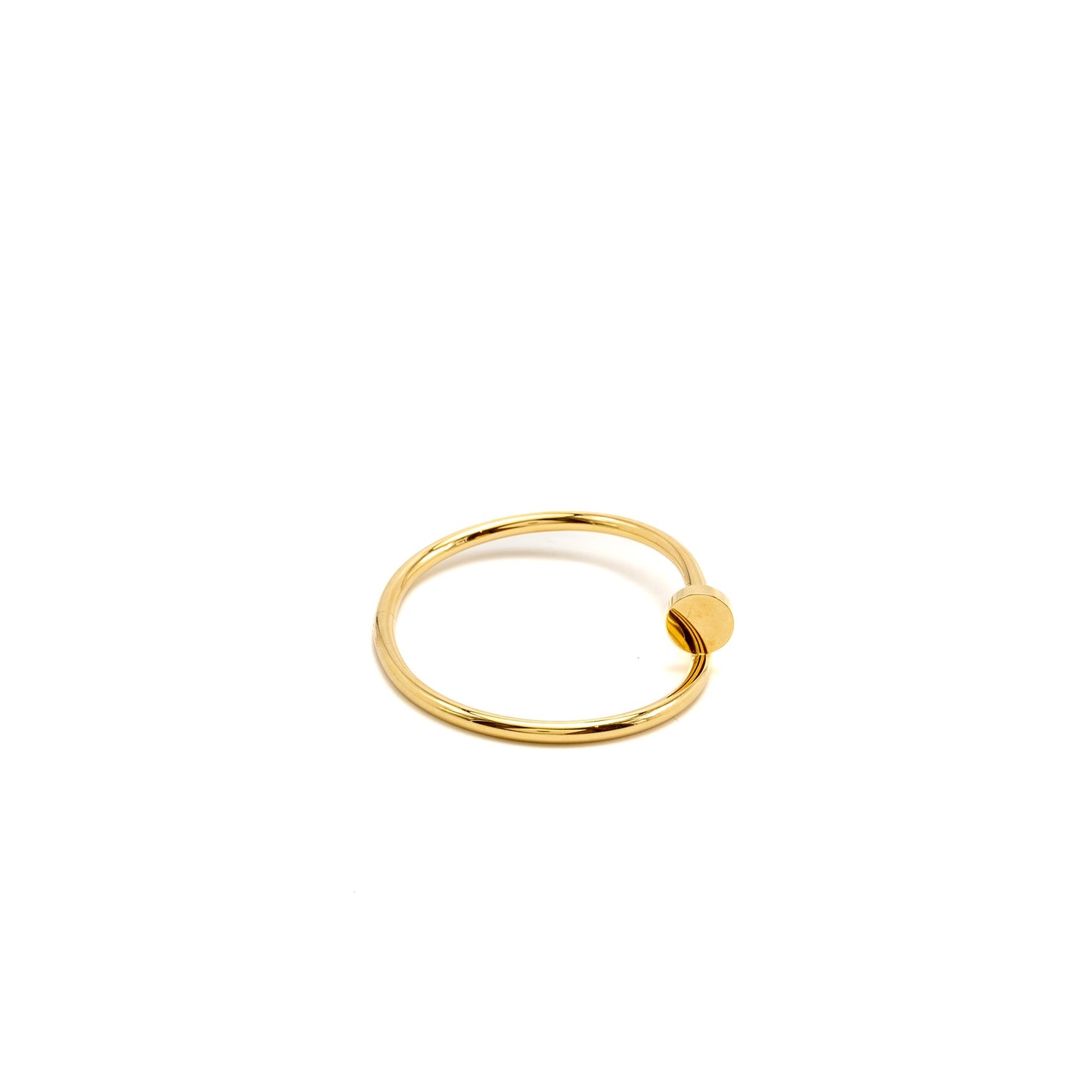 Cartier Size 17 Juste Un Clou Bracelet Yellow Gold