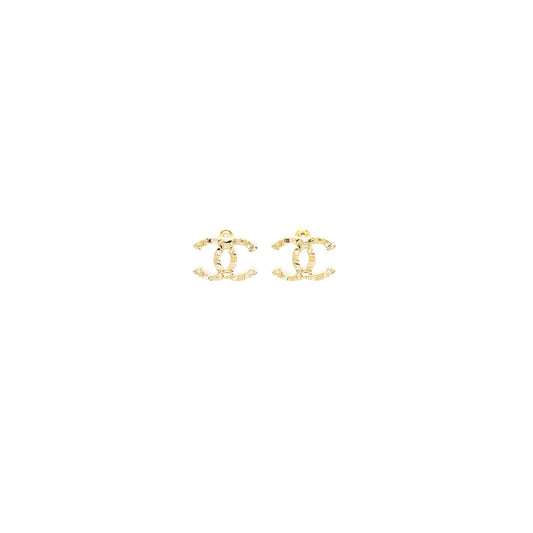 Chanel CC Logo Earrings LGHW