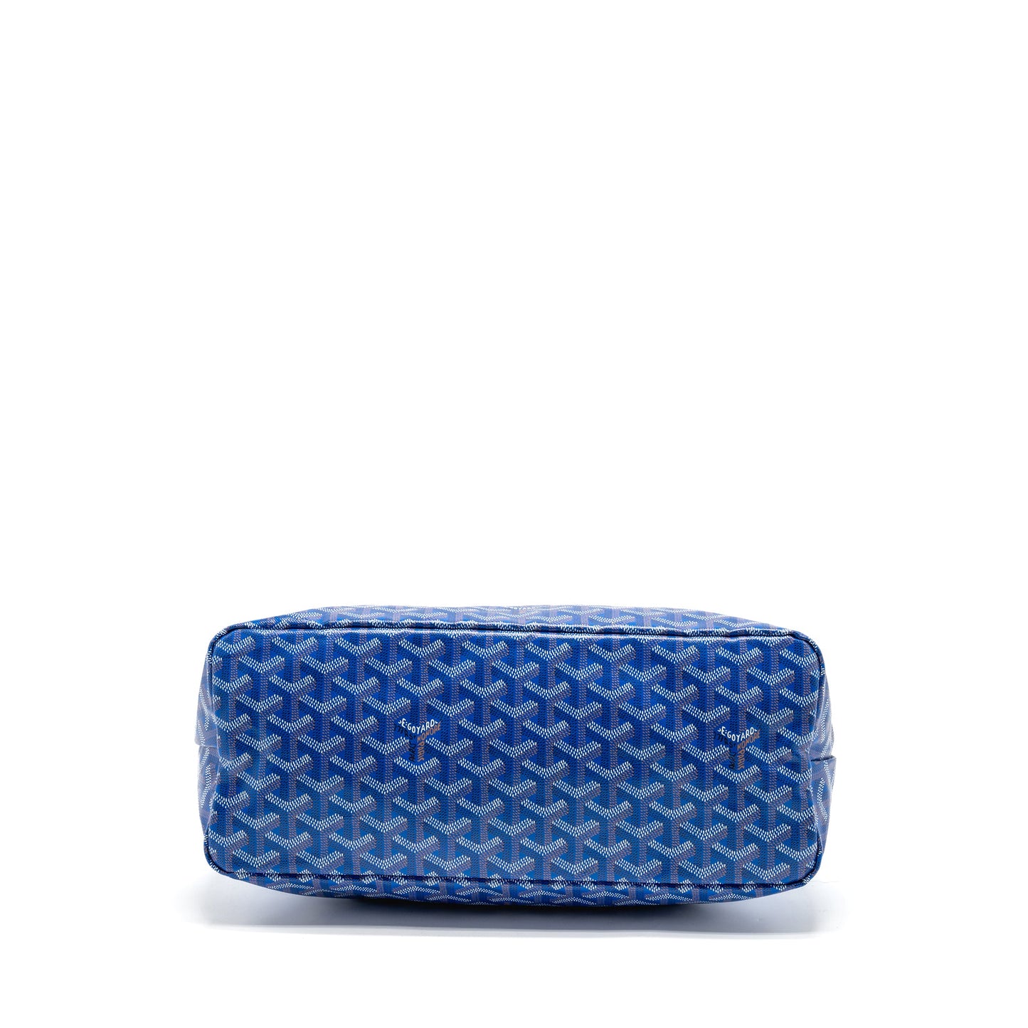 Goyard Boheme Hobo Bag Goyardline Canvas Blue SHW