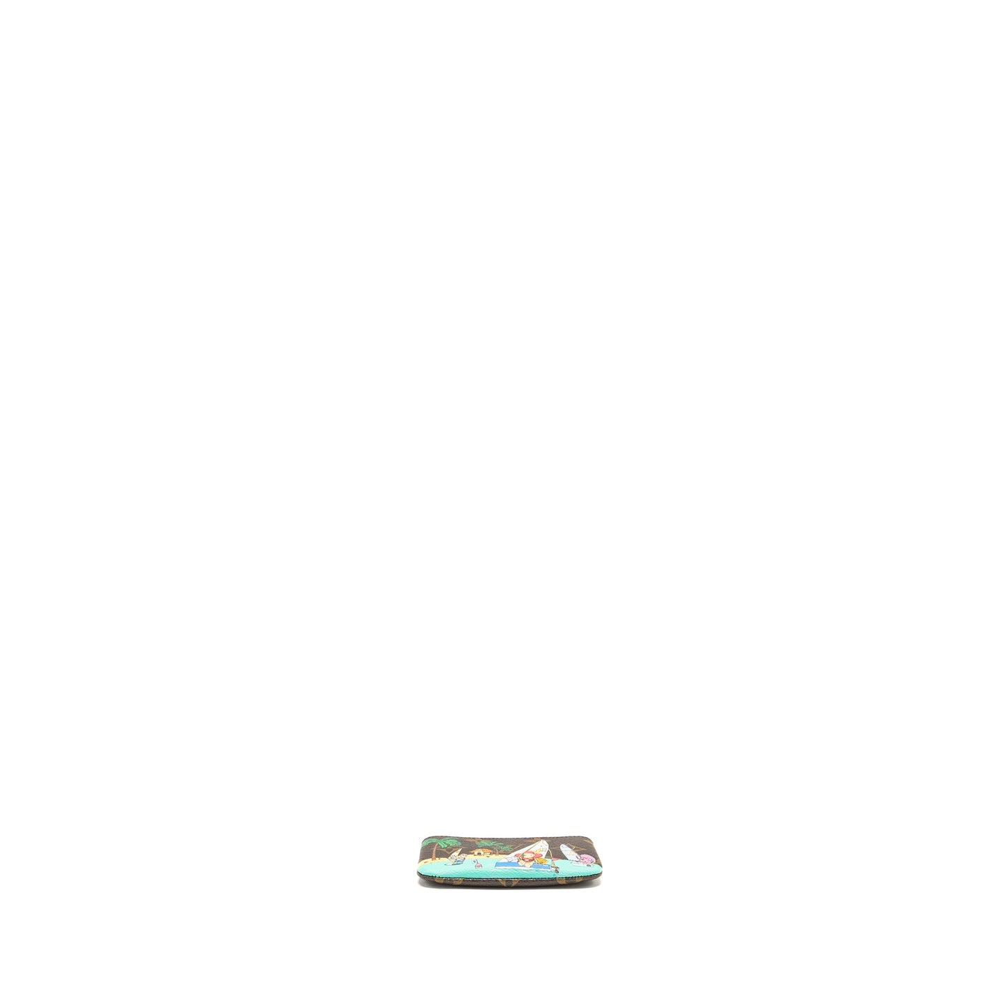 LOUIS VUITTON 2023 Christmas Animation Sailing Key Pouch Monogram Canvas Multicolour GHW