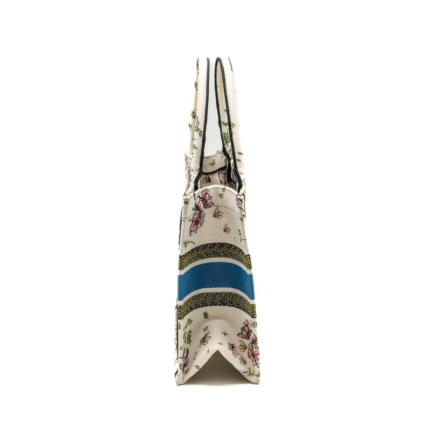 Luxury Dior Medium book tote limited canvas multicolour
