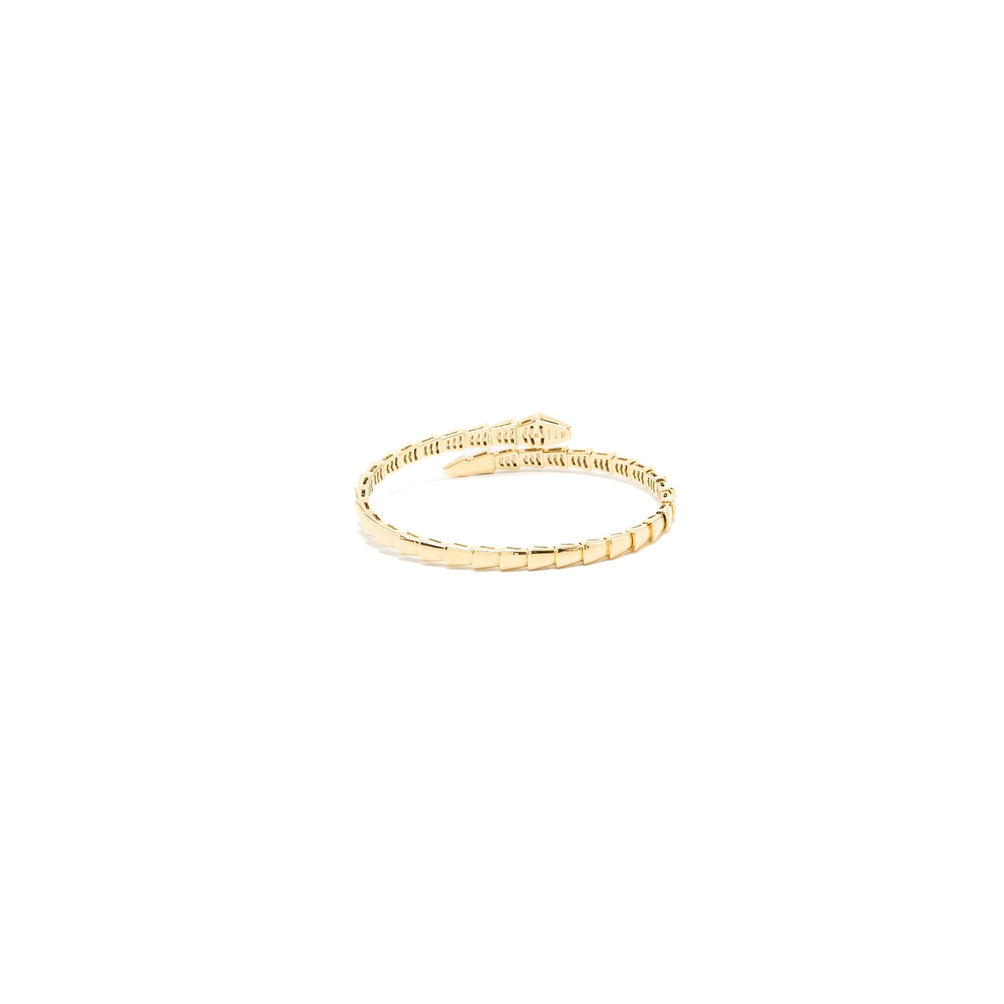 Bvlgari size M Serpenti Viper Barcelet yellow gold