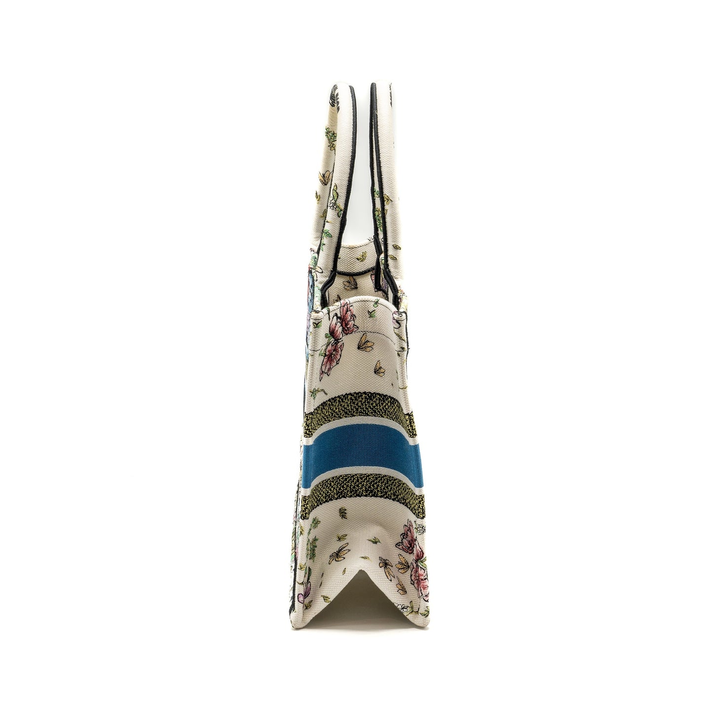 Luxury Dior Medium book tote limited canvas multicolour