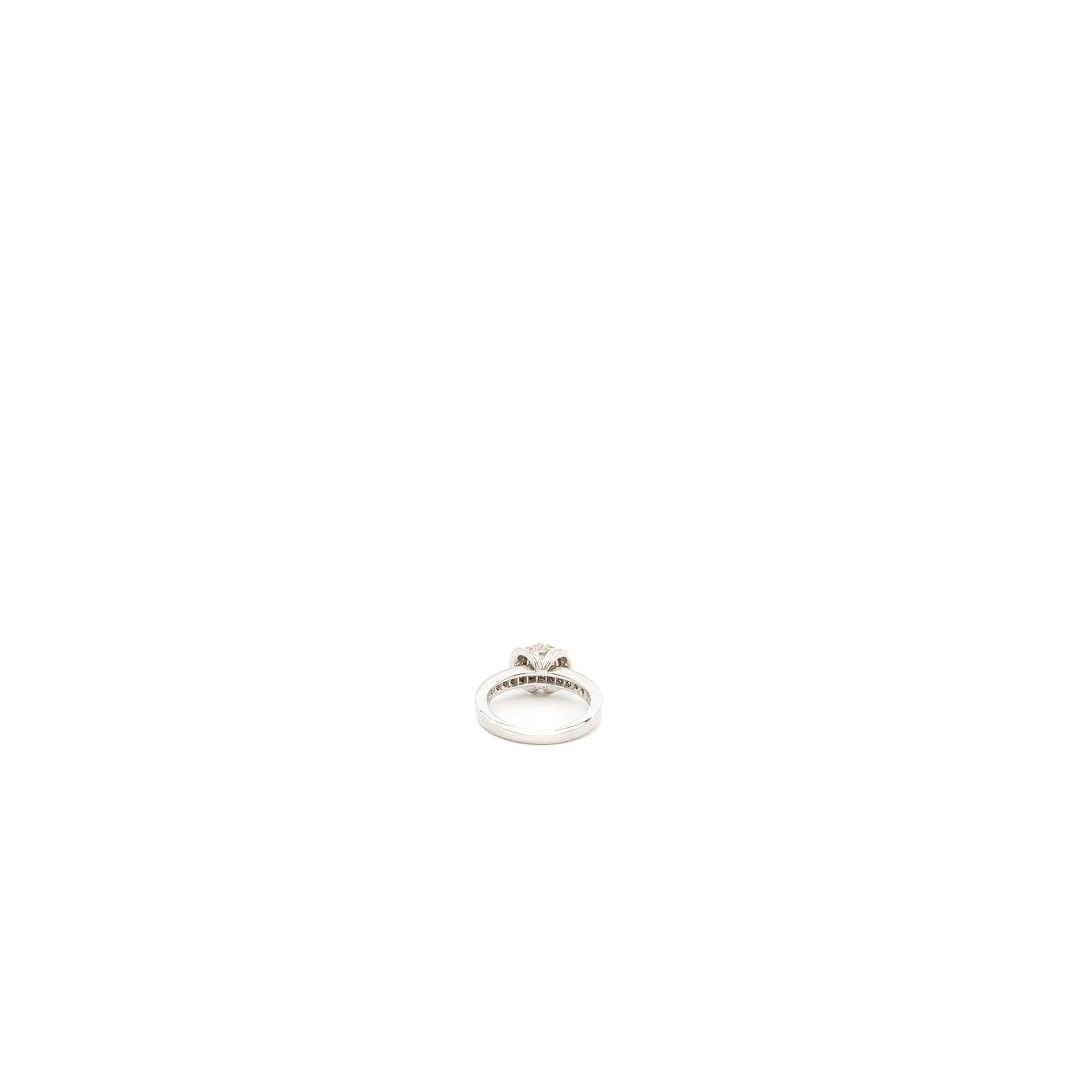 Tiffany size ~us4 Diamond Ring 0.78CT H Color VVS2