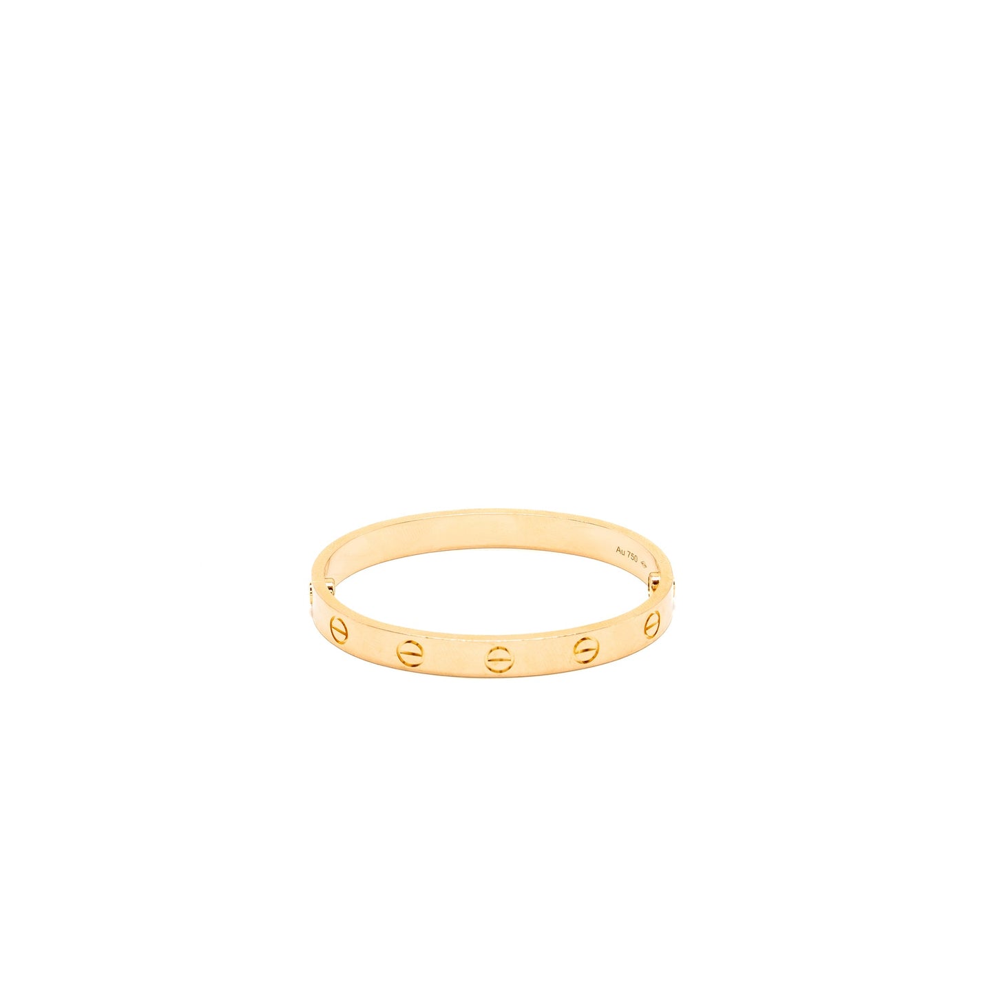 Cartier Size 15 Love Bracelet Rose Gold