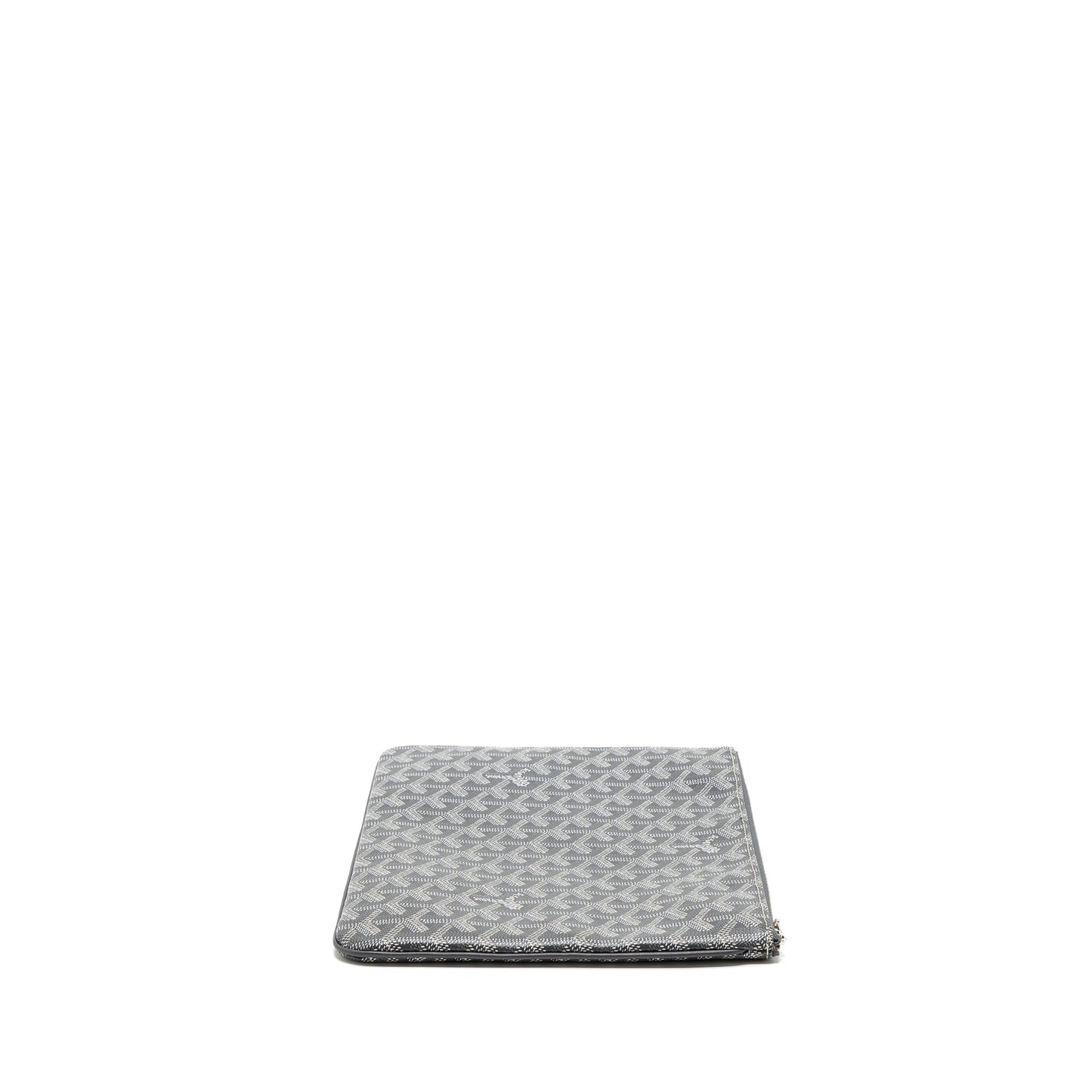 Goyard senat MM pouch goyardline canvas grey SHW