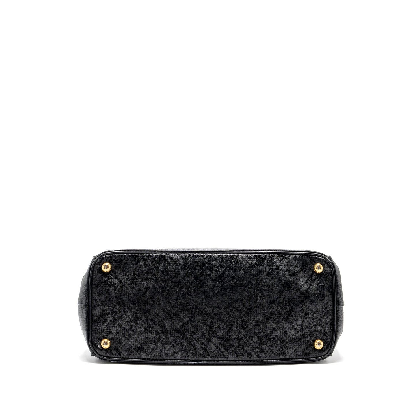 Prada Saffiano Tote Bag Calfskin Black GHW