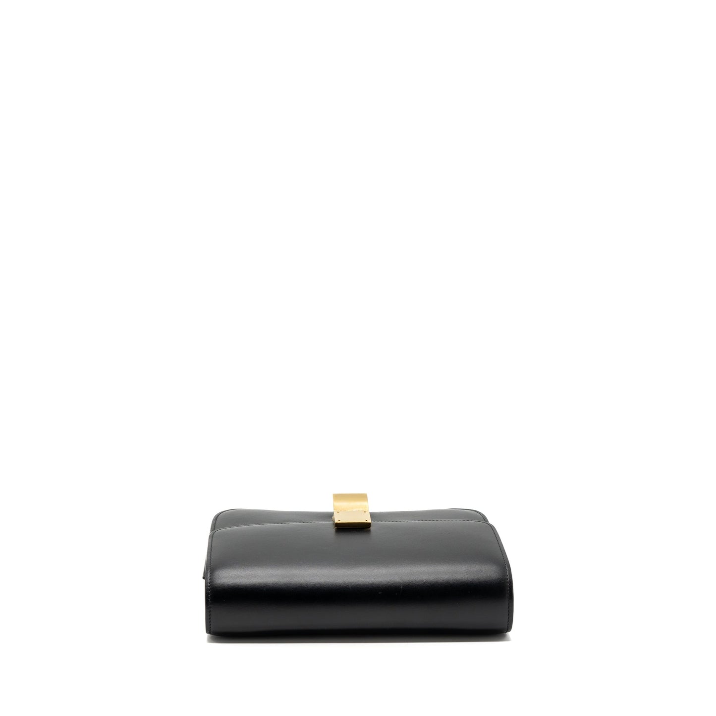 Celine medium classic box bag calfskin black GHW