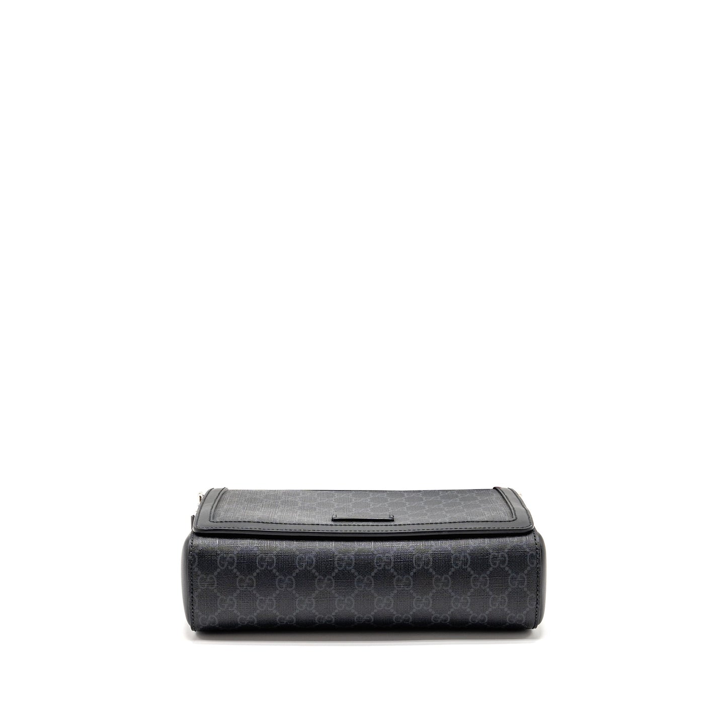 Gucci Messenger bag GG Supreme Canvas Black Multicolour Strap SHW