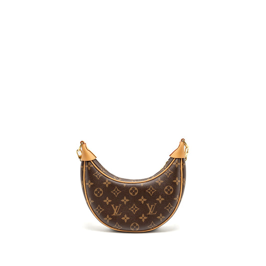 Louis Vuitton Half-moon Loop Baguette Monogram Canvas GHW