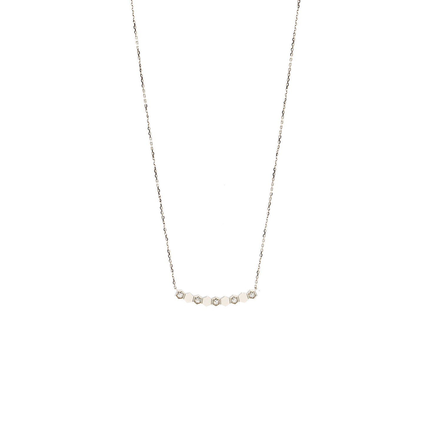 Chaumet Bee my Love Pendant with 9 patterns white gold, diamonds