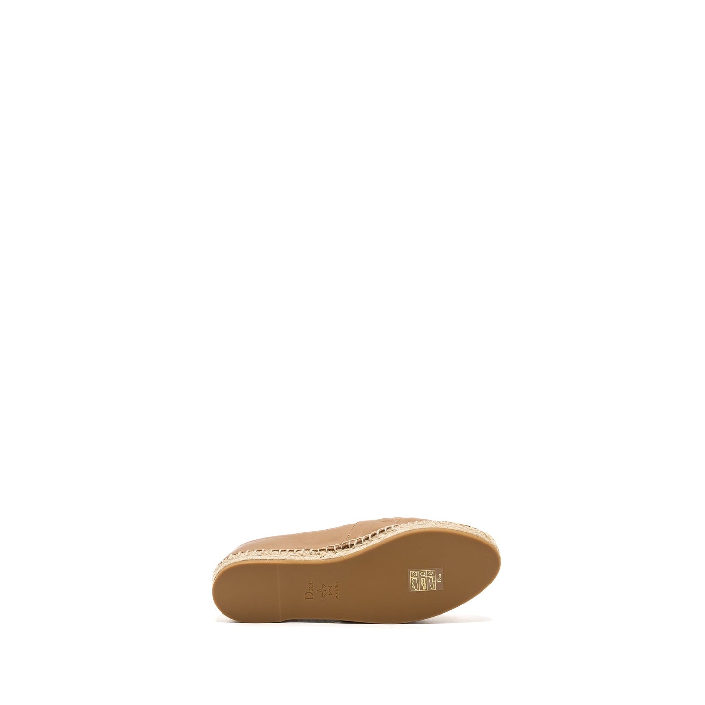 Dior size 36 Granville espadrille beige