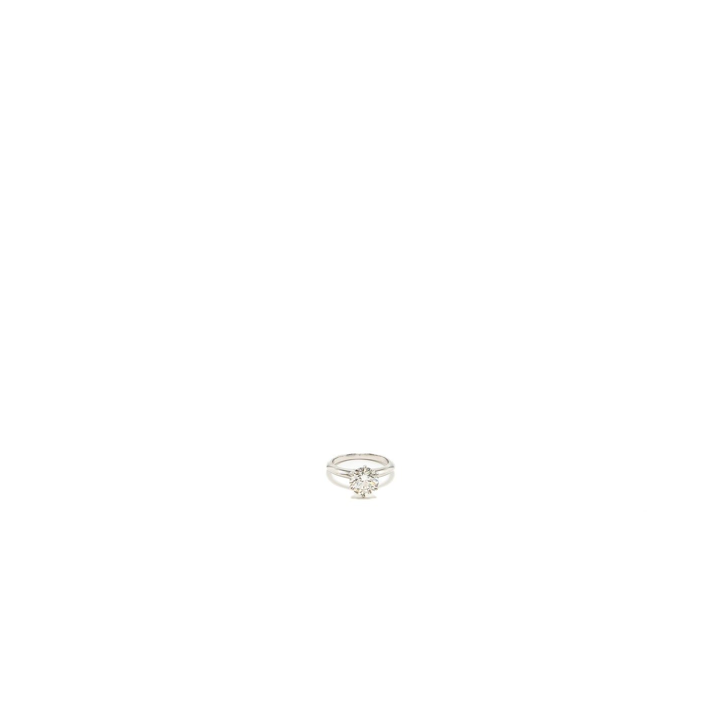 Tiffany Size US 6 Diamond Ring 2.23ct color I, VS1