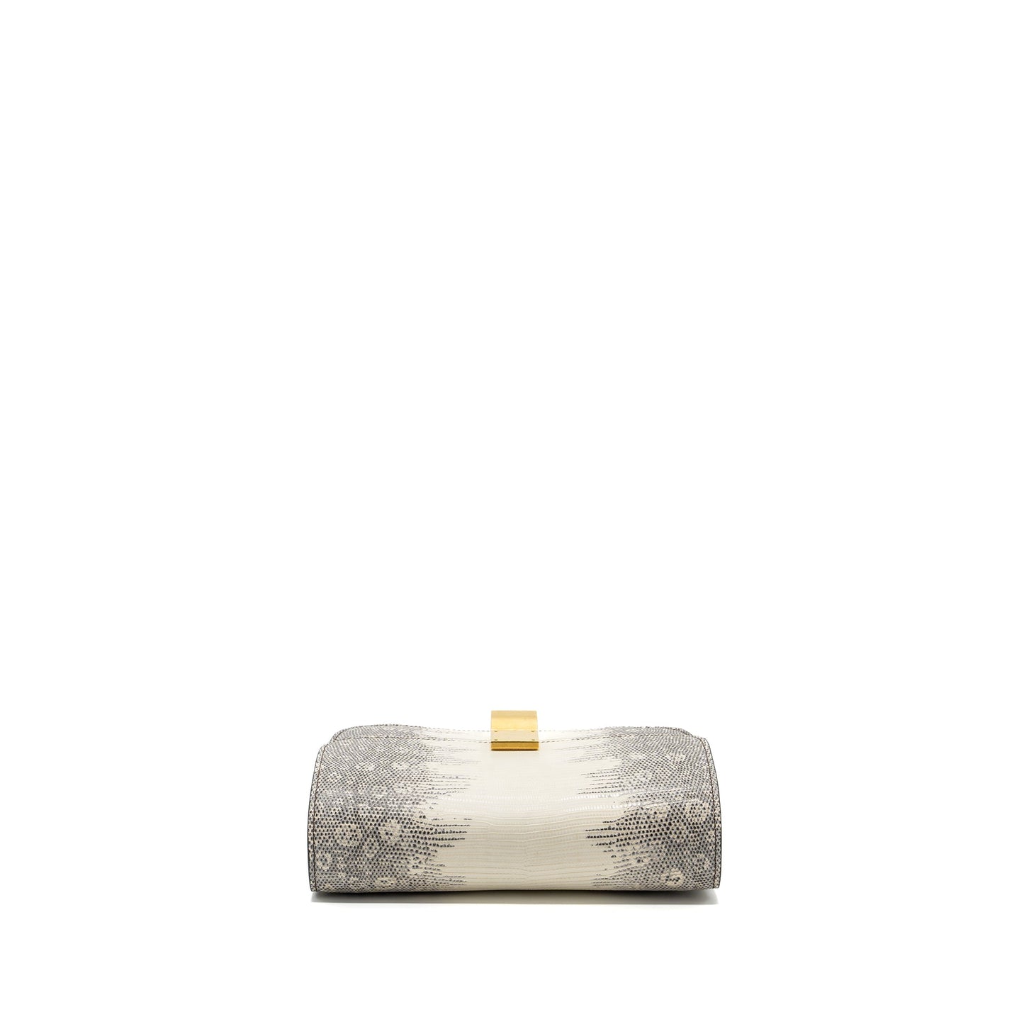 Celine Medium Box Lizard Natural GHW