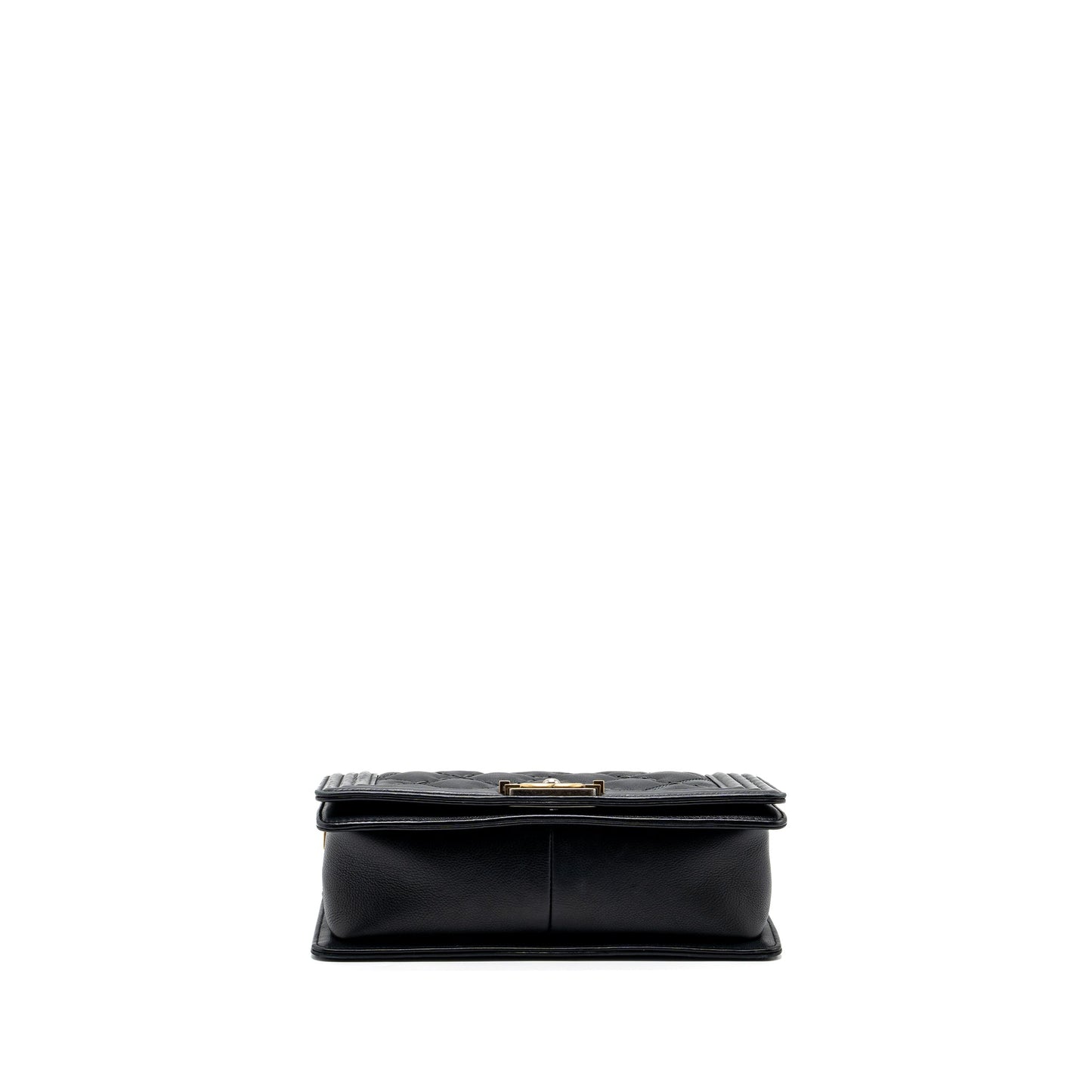 Chanel medium boy bag calfskin black multicolour hardware