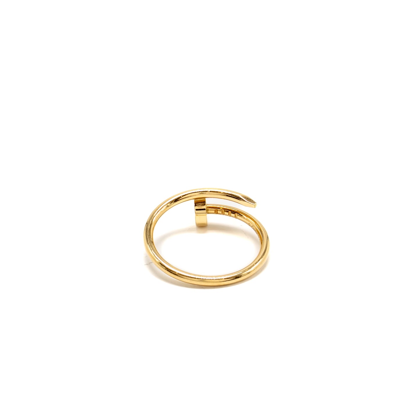 Cartier Size 55 Juste un Clou Ring Small Model, Yellow Gold