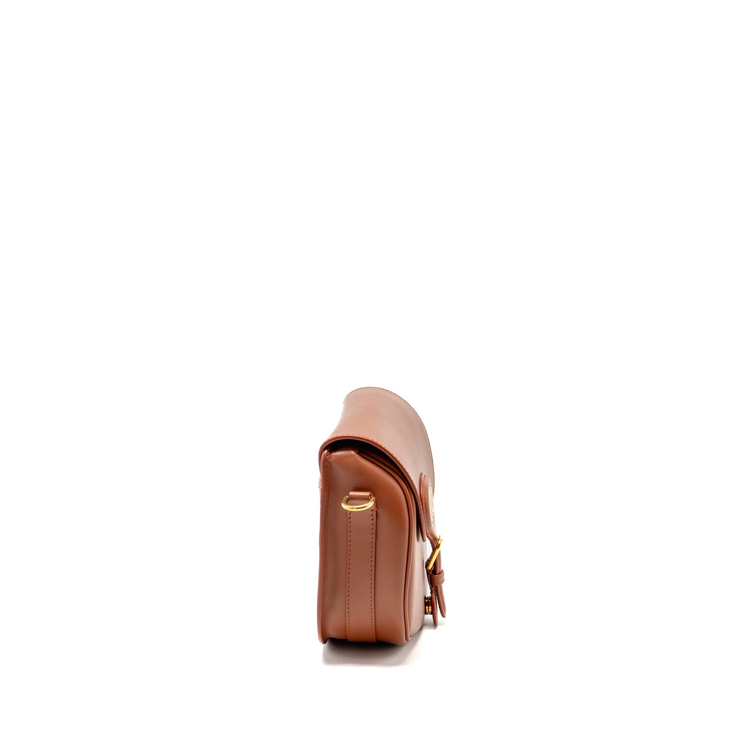 Dior Medium Dior Bobby Bag Calfskin Dark Tan GHW