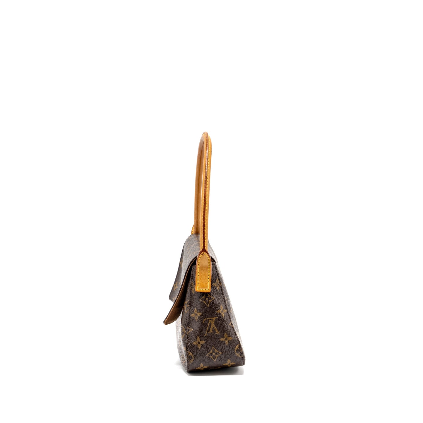 Louis Vuitton vintage mini looping shoulder bag monogram canvas GHW