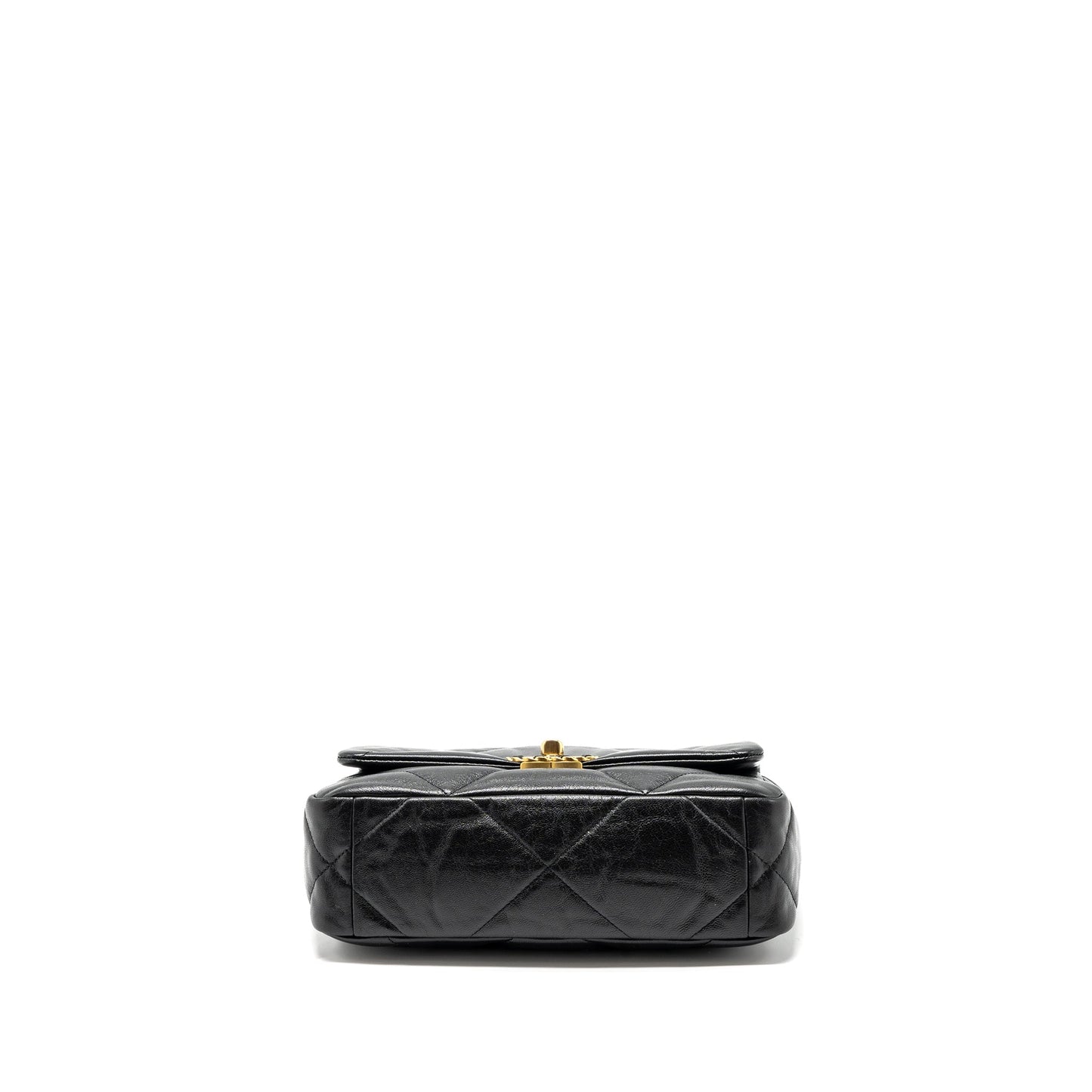 Chanel Small 19 Bag Goatskin Black Multicolour Hardware