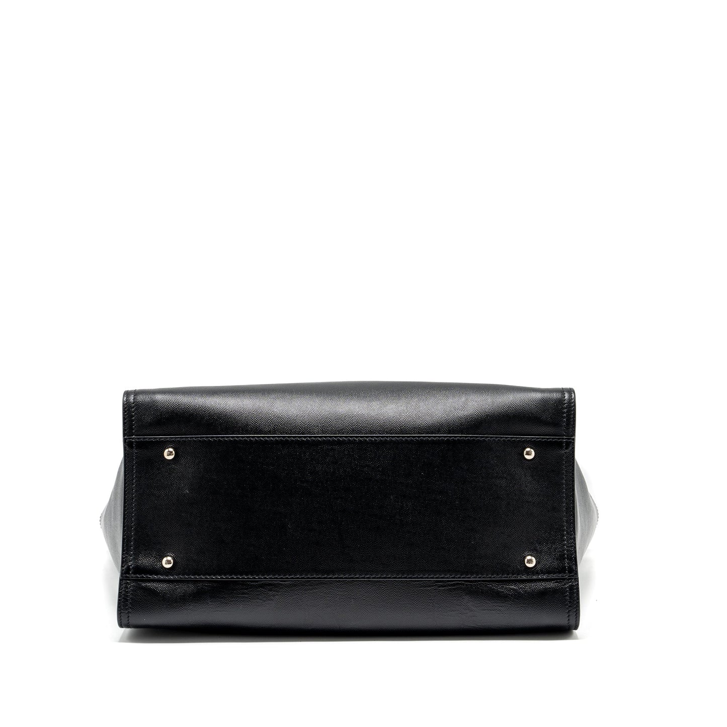 Chanel Deauville studded tote bag caviar black SHW