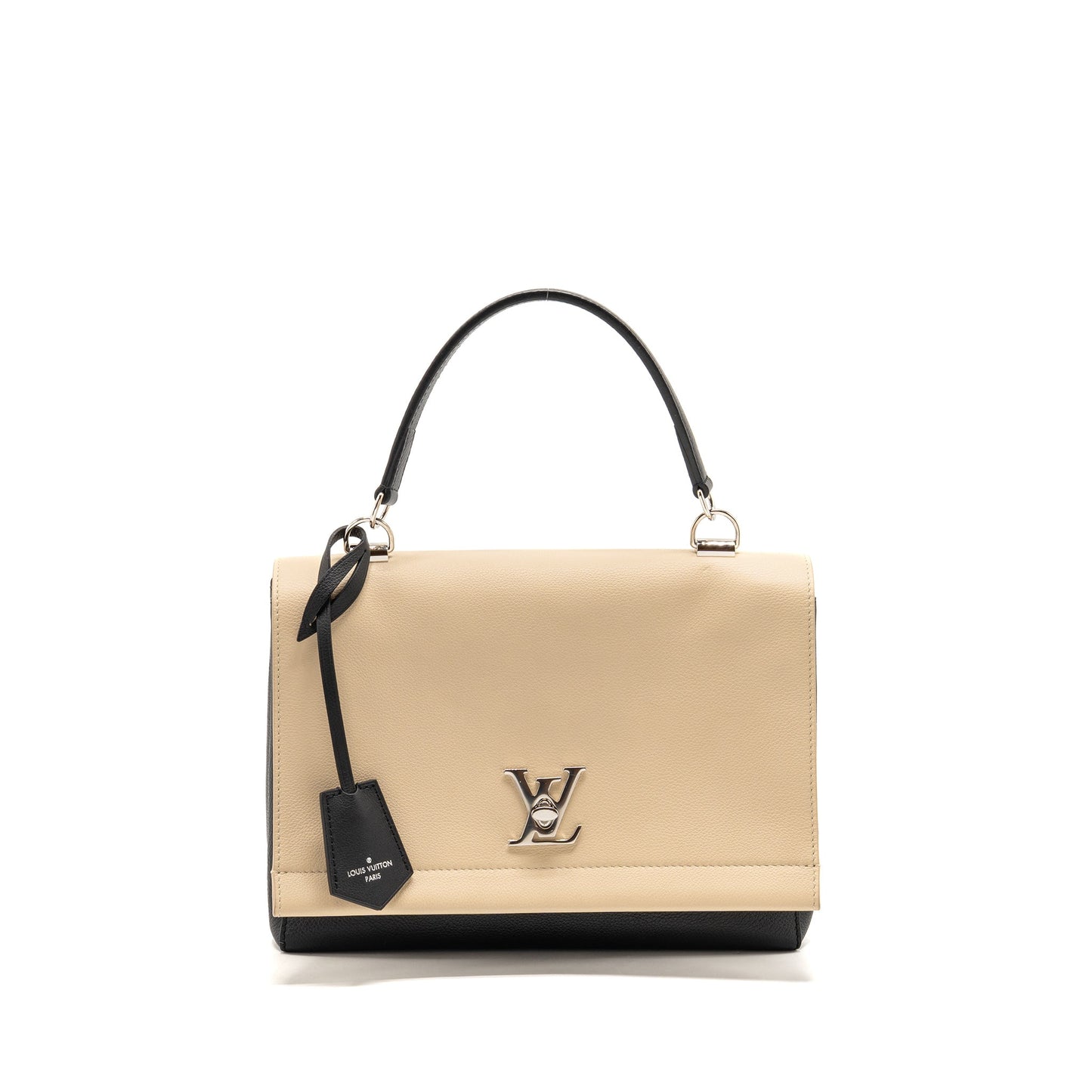 Louis Vuitton Lock Me II Calfskin Black/Vanilla SHW