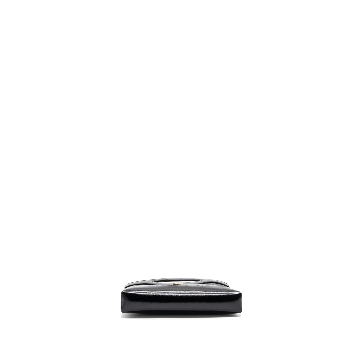 Chanel 24C mini 31 clutch with chain shiny calfskin black LGHW (microchip)