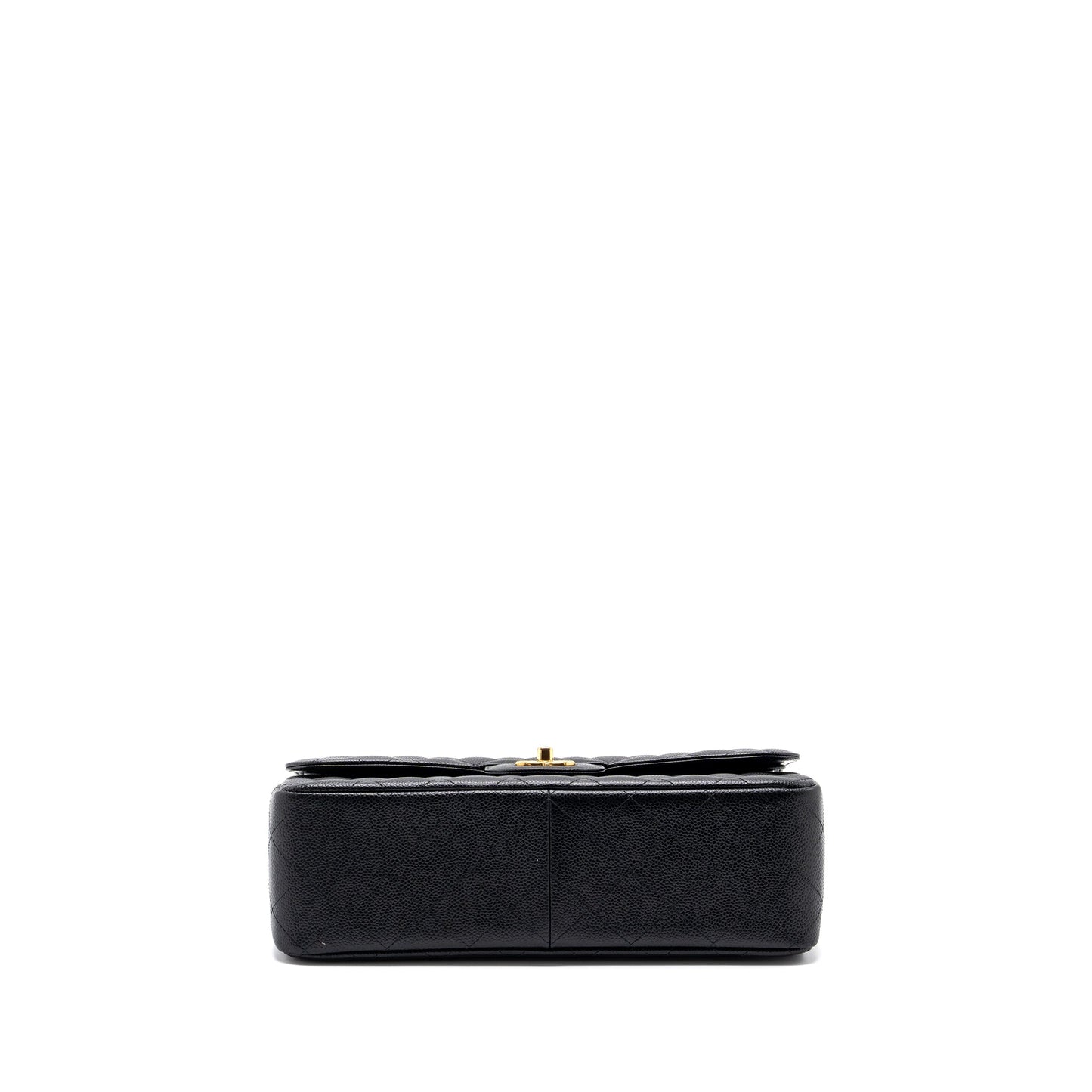 chanel classic jumbo double flap bag caviar black GHW