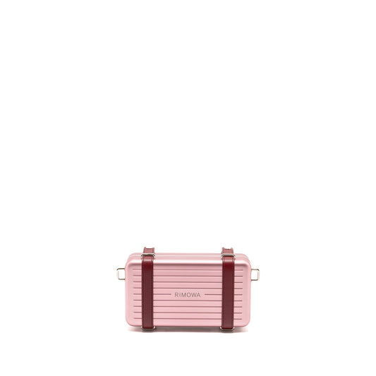 Dior Dior x Rimowa Shoulder Bag Aluminium/ calfskin Pink/ Red SHW