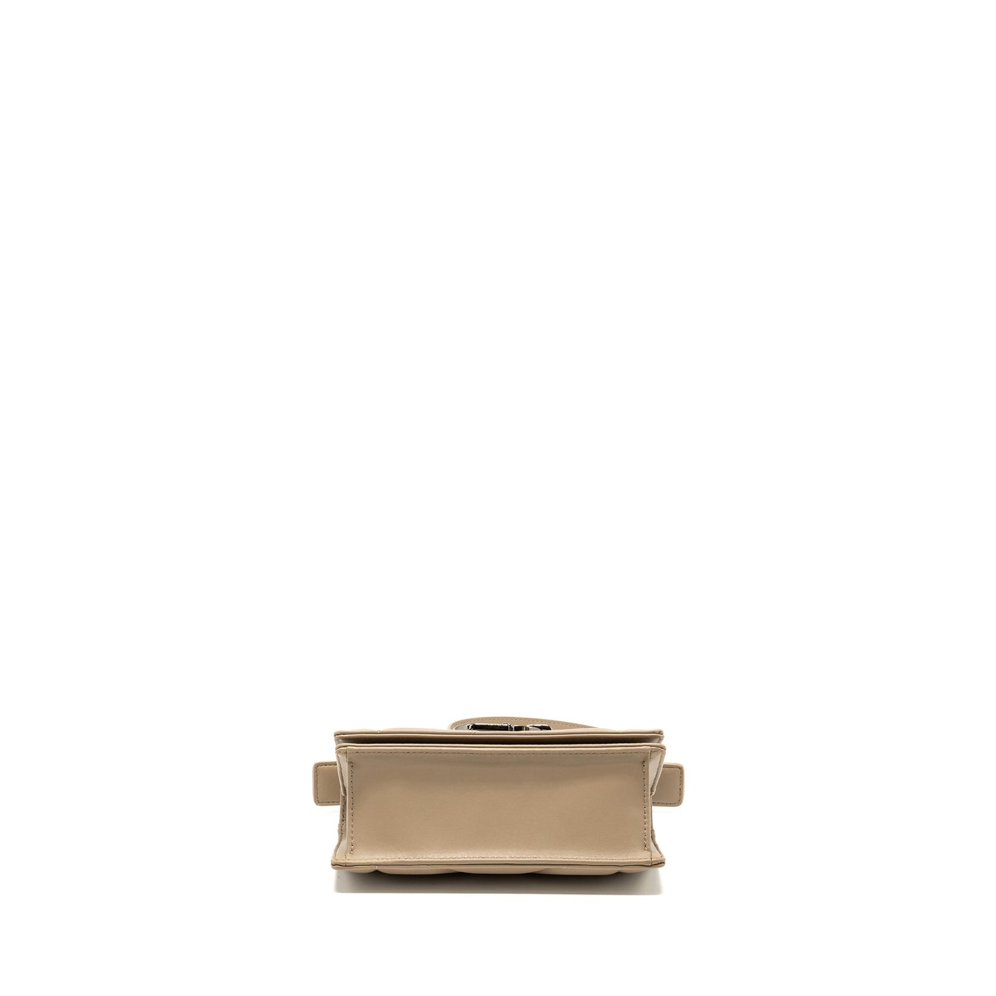 Dior 30 Montaigne Pouch with Shoulder strap lambskin beige black hardware