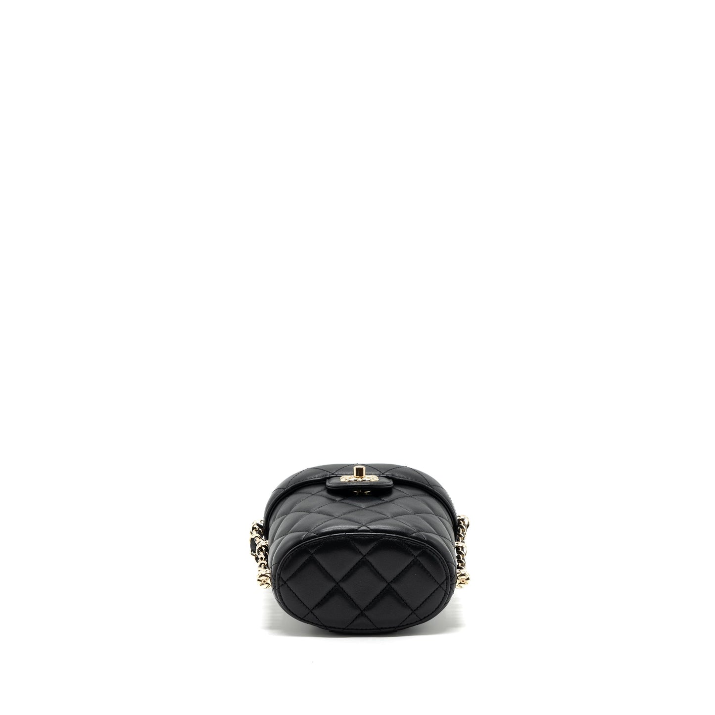 Chanel Vanity With Chain Lambskin Black LGHW(Microchip)