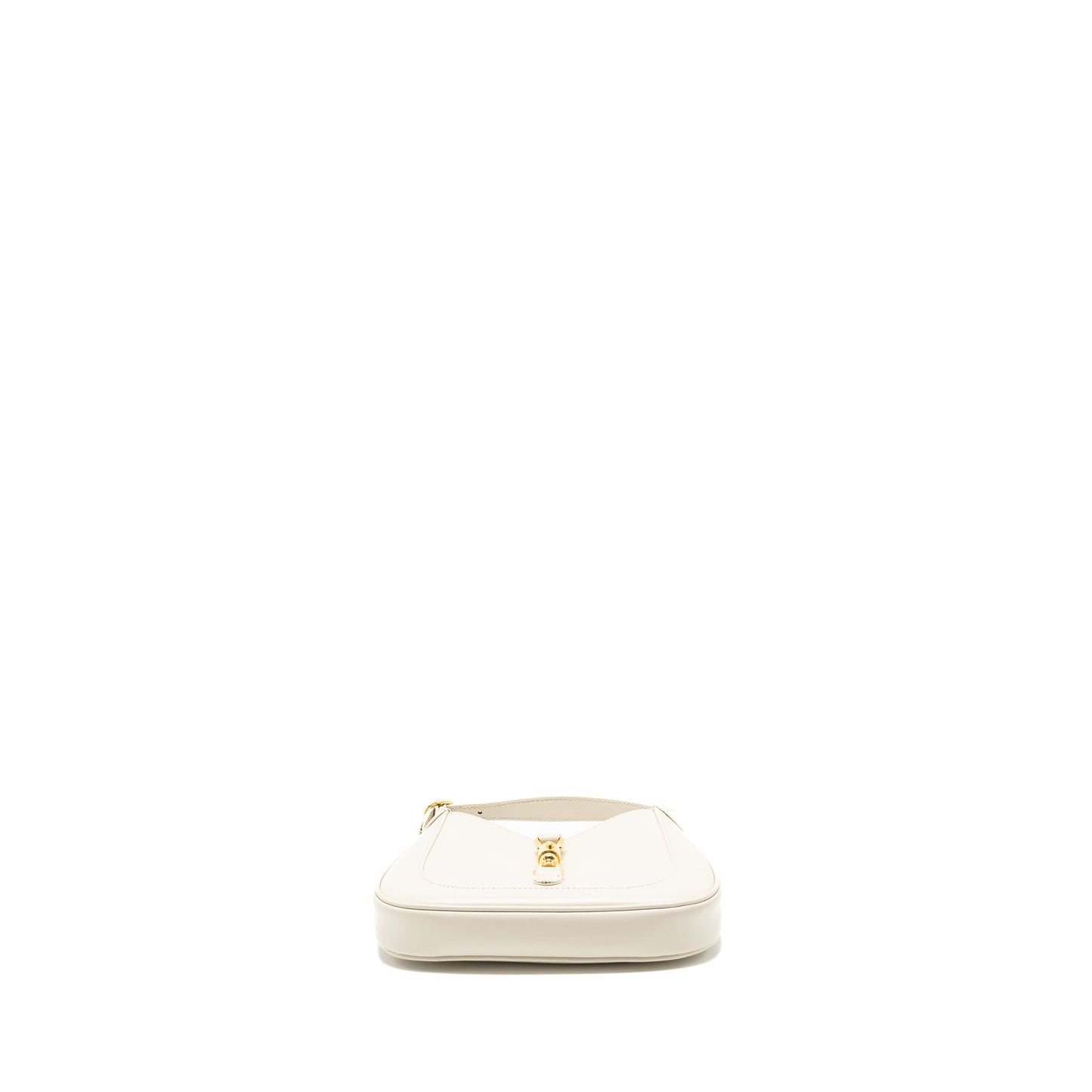 Gucci Jackie 1961 Mini Shoulder Bag Calfskin White GHW