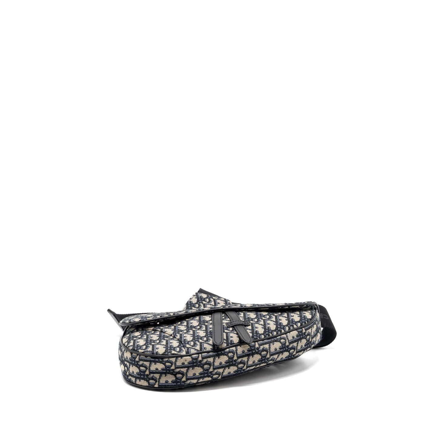 Dior homme saddle bag dior oblique jacquard multicolour hardware