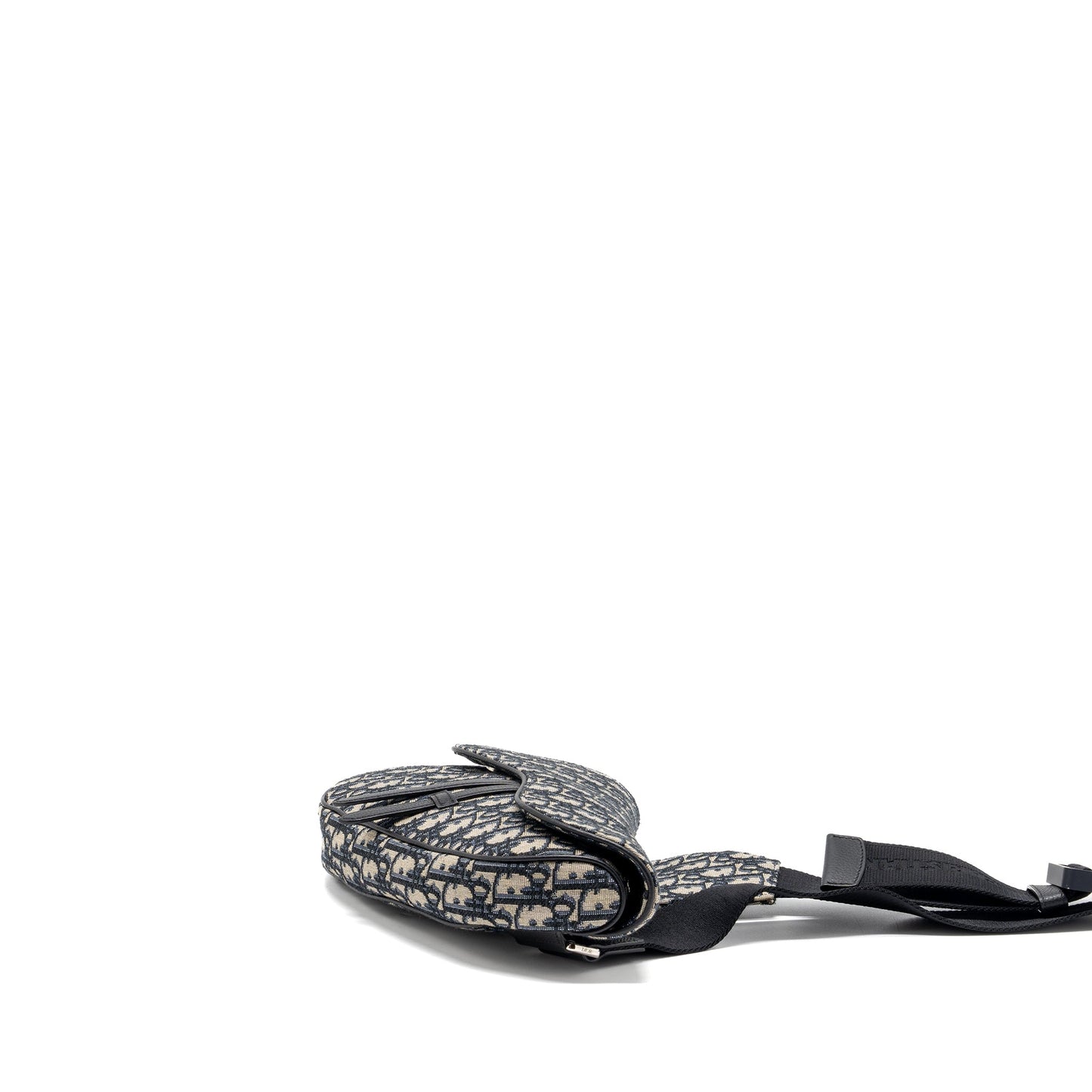 Dior homme saddle bag dior oblique jacquard multicolour hardware