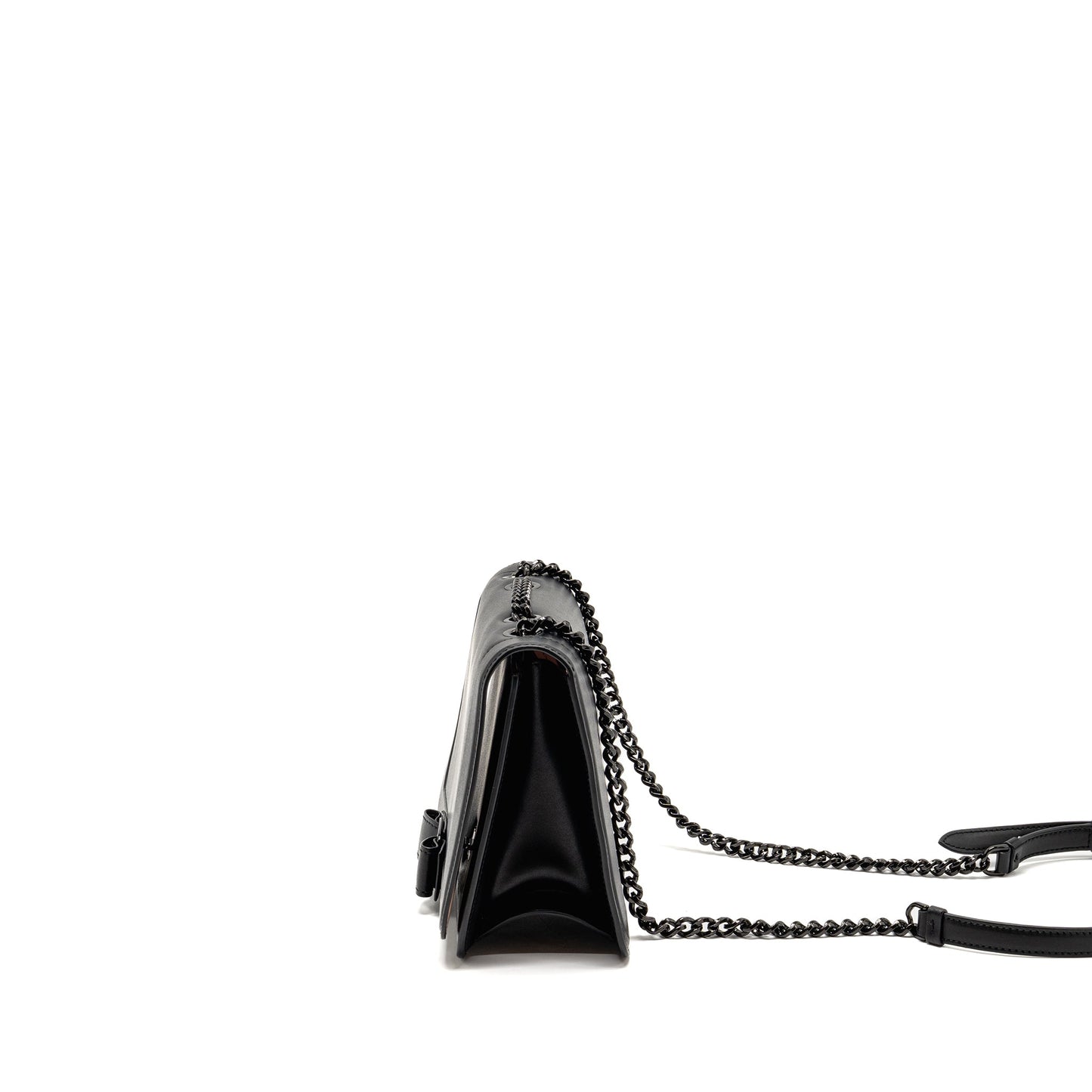 Salvatore Ferragamo Vara Bow Crossbody Flap Bag Black Calfskin Black Hardware