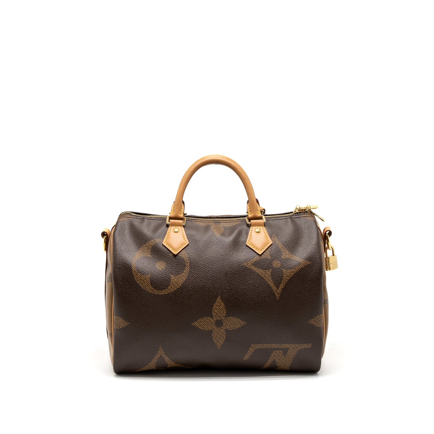 Louis Vuitton Speedy 30 Bandouliere Giant Monogram Reverse Canvas GHW