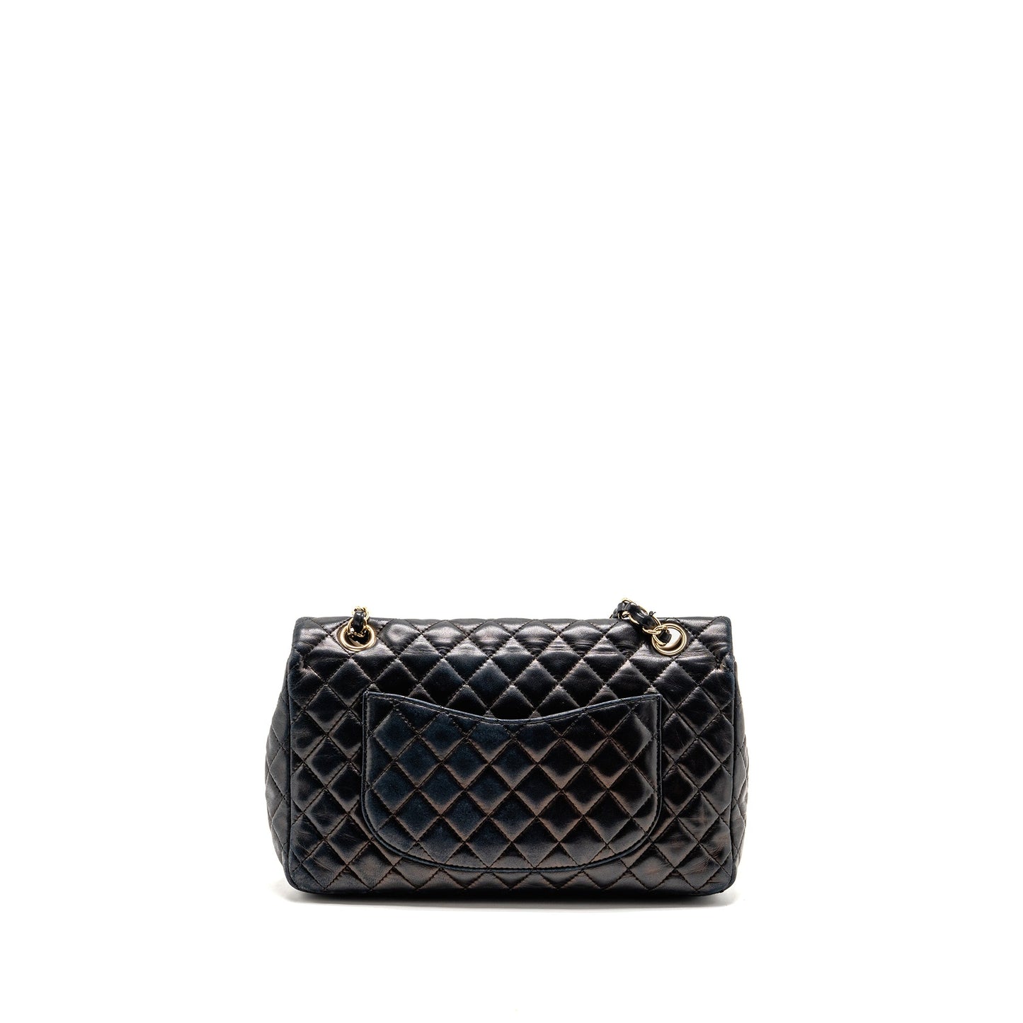 Chanel heart charms flap bag quilted Lambskin black GHW