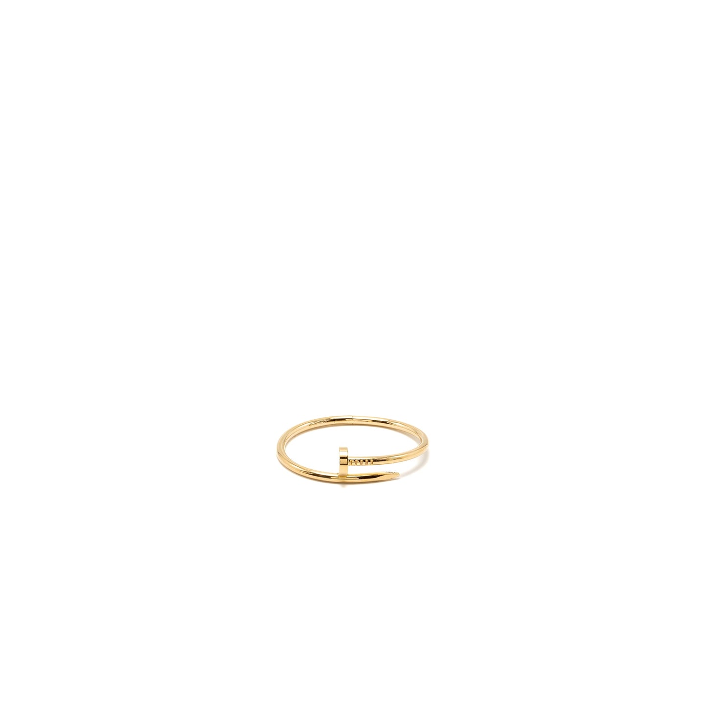 Cartier size 15 juste in clou bracelet YELLOW gold