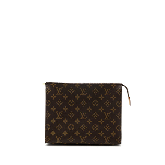 LOUIS VUITTON TOILETRY   POCHETTE 26 MONOGRAM CANVAS GHW
