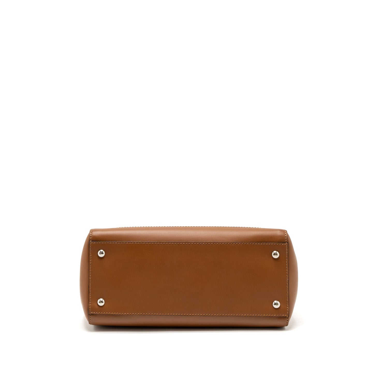 Fendi DotCom Bag Calfskin Brown SHW