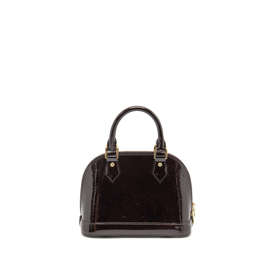 Louis Vuitton Alma BB Patent Leather Amatante GHW